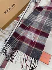 Kitlife Burberry Scarf Red – 30x180 cm - 6