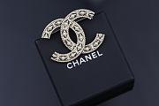 Kitlife Chanel Brooch Pearl Swarovski Crystal  - 1