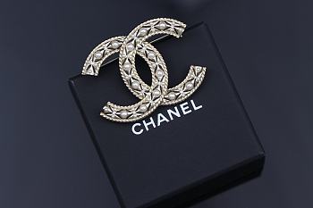 Kitlife Chanel Brooch Pearl Swarovski Crystal 