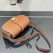 Kitlife Celine Mini Retro Lock Bag Brown - #3067 - 18×8×5cm - 3