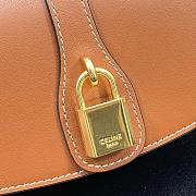 Kitlife Celine Mini Retro Lock Bag Brown - #3067 - 18×8×5cm - 4