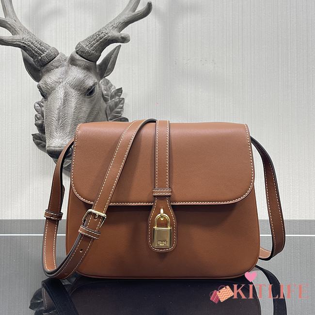 Kitlife Celine Medium Tabou In Smooth Calfskin Tan - #3067 – 22x16x7 cm - 1