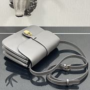 Kitlife Celine Medium Tabou In Smooth Calfskin Grey - #3067 – 22x16x7 cm - 6