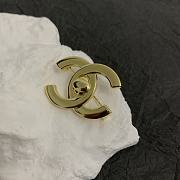Kitlife Chanel Middle Age Double C Brooch Gold 02 - 3