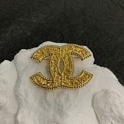 Kitlife Chanel Middle Age Double C Brooch Gold 03 - 3