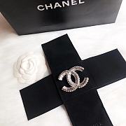 Kitlife Chanel Square Diamond Double C Brooch  - 2