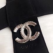 Kitlife Chanel Square Diamond Double C Brooch  - 3