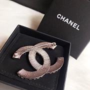 Kitlife Chanel Square Diamond Double C Brooch  - 5