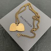 Kitlife Balenciaga Double Heart Necklace - 1