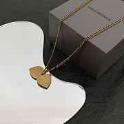 Kitlife Balenciaga Double Heart Necklace - 5