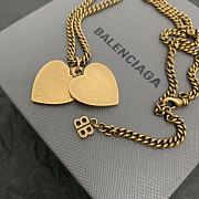 Kitlife Balenciaga Double Heart Necklace - 2