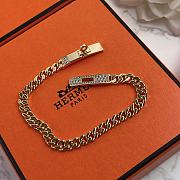 Kitlife Hermes Button With Carbon Diamonds Bracelets  - 2