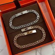 Kitlife Hermes Button With Carbon Diamonds Bracelets  - 6