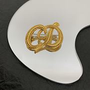 Kitlife Dior Letter Brooch - 1