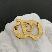 Kitlife Dior Letter Brooch - 5