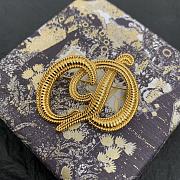 Kitlife Dior Letter Brooch - 2