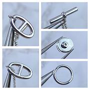 Kitlife Hermes Tassel Silver Earrings - 6