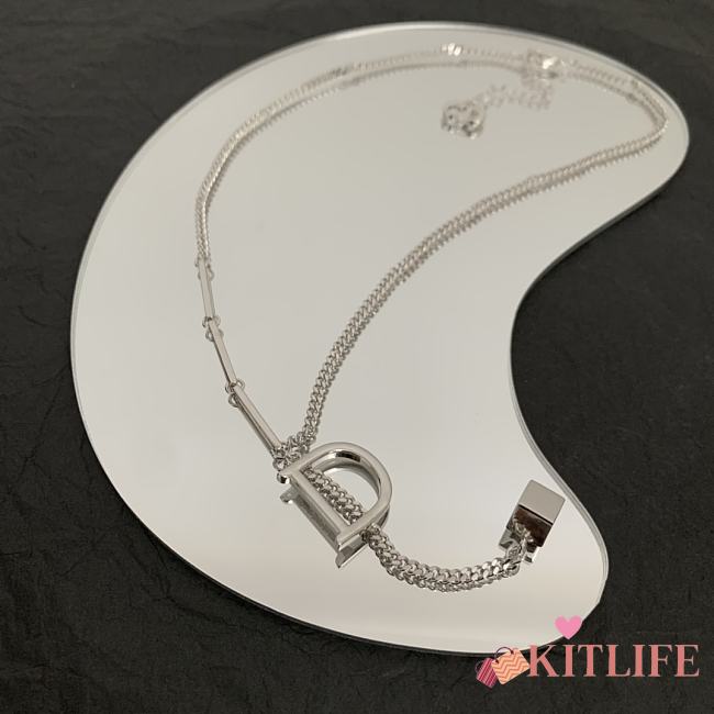Kitlife Dior Metal D Logo Neacklace - 1