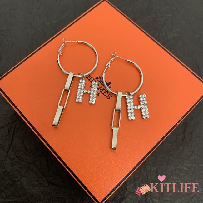 Kitlife Hermes Ear Studs Earrings - 1