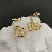 Kitlife Dolce&Gabbana Gemstone DG Letter Show Earrings - 4
