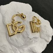 Kitlife Dolce&Gabbana Gemstone DG Letter Show Earrings - 5