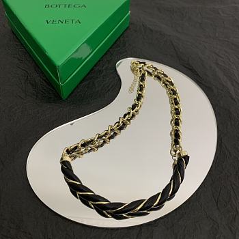 Kitlife Bottega Veneta Leather Necklace