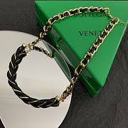 Kitlife Bottega Veneta Leather Necklace - 5