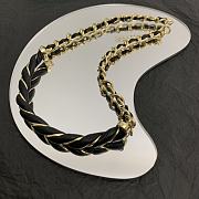 Kitlife Bottega Veneta Leather Necklace - 3