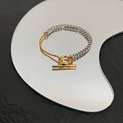 Kitlife Bottega Veneta Gold-Plated Silver And Silver Chain Bracelet Bracelet  - 5