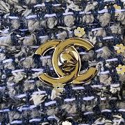 Kitlife Chanel Woolen Embroidered Beaded Chain Bag – A01116 - 20cm - 5