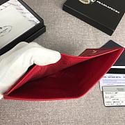 Kitlife Prada Wallet Red - 1MV204 – 11.2x8.5cm - 6