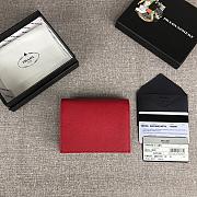 Kitlife Prada Wallet Red - 1MV204 – 11.2x8.5cm - 5