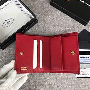 Kitlife Prada Wallet Red - 1MV204 – 11.2x8.5cm - 3