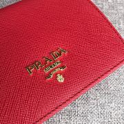 Kitlife Prada Wallet Red - 1MV204 – 11.2x8.5cm - 2
