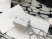 Kitlife Chanel Mirror Box Bag White – 12.7x12.7x7.6cm - 3
