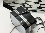 Kitlife Chanel Mirror Box Bag Black – 12.7x12.7x7.6cm - 3