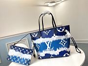 Kitlife Louis Vuitton Escale Neverfull MM Blue - M45128 - 32x28.5x17 - 1
