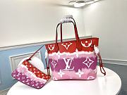 Kitlife Louis Vuitton Escale Neverfull MM Red - M45127 - 32x28.5x17 - 1