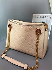 Kitlife Louis Vuitton SURENE BB Monogram Empreinte leather Handbag Beige – M43877 – 24x17x11 cm - 1