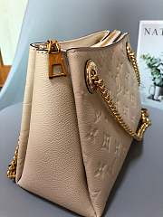 Kitlife Louis Vuitton SURENE BB Monogram Empreinte leather Handbag Beige – M43877 – 24x17x11 cm - 4