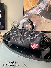 Kitlife Louis Vuitton Black Keepall Xs Handbag – M81011 – 20.0 x10.0 x5.0 cm - 1