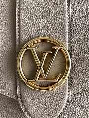 Kitlife Louis Vuitton Pont 9 Handbag Grained Calfskin Grey – M58729 – 21 x 15 x 6.5 cm - 2