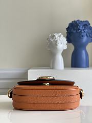 Kitlife Louis Vuitton Pont 9 Handbag Grained Calfskin Orange – M58968 – 21 x 15 x 6.5 cm - 5
