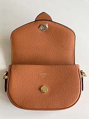 Kitlife Louis Vuitton Pont 9 Handbag Grained Calfskin Orange – M58968 – 25 x 17.5 x 8 cm - 6