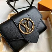 Kitlife Louis Vuitton Pont 9 Short Wallet Black – M69175 – 12.0 x 9.0 x 2.5 cm  - 5