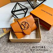 Kitlife Louis Vuitton Pont 9 Short Wallet Orange – M69175 – 12.0 x 9.0 x 2.5 cm  - 1