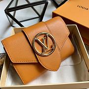 Kitlife Louis Vuitton Pont 9 Short Wallet Orange – M69175 – 12.0 x 9.0 x 2.5 cm  - 5