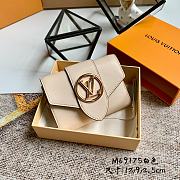 Kitlife Louis Vuitton Pont 9 Short Wallet White – M69175 – 12.0 x 9.0 x 2.5 cm  - 1