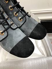 Kitlife Chanel Ankle Suede Calfskin Boots  Blue | Size 35 - 40 - 2