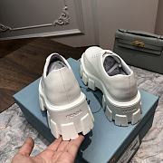 Kitlife Prada Monolith Calfskin Lace-Up Shoes Loafers White | Size 34 - 41 - 3